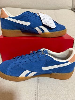 Reebok Club Grounds Azul Marrón Talla 42.5/43