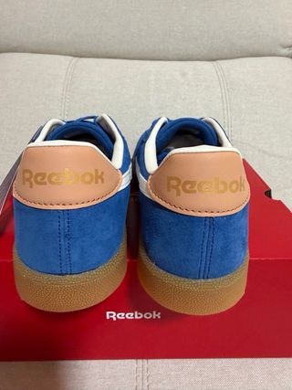Reebok Club Grounds Azul Marrón Talla 42.5/43