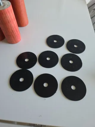 Patas para somier de madera (8 unidades).