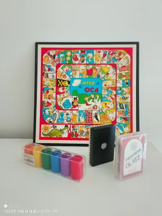 Juego Parchís y 2 Barajas de Cartas