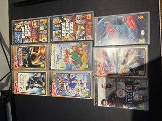 PSP + giochi + caricabatterie