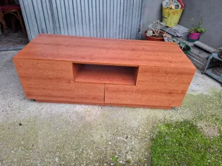 Mueble TV madera marrón