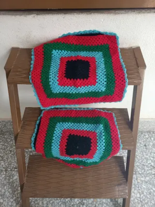 Fundas cojín crochet hechas a mano