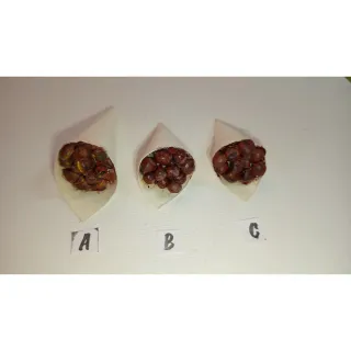 Cono con mini castagne