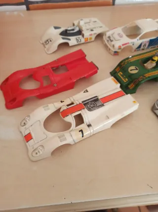 Lote 6 carrocerías Scalextric