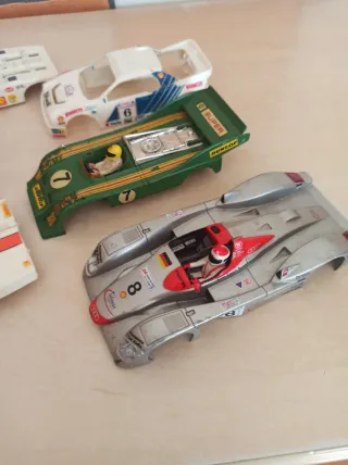 Lote 6 carrocerías Scalextric
