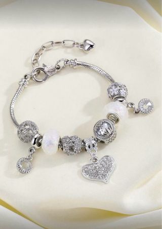 Pulsera Plata Ley con Dijes Viajeros