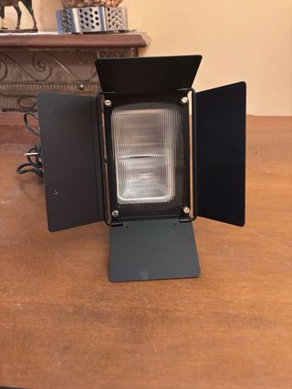 Foco de estudio con aletas