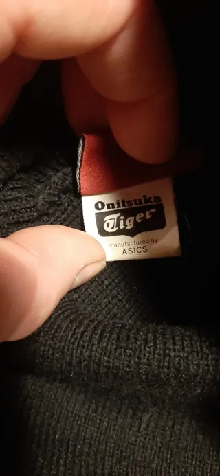 Berretto corto Onitsuka Tiger Asics nero