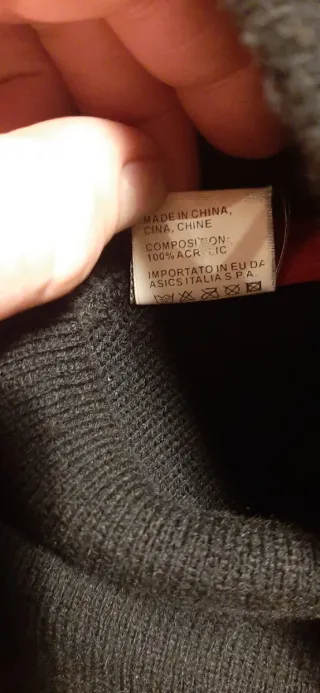 Berretto corto Onitsuka Tiger Asics nero