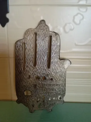 Oppenheim Israel Colgador llaves Hamsa vintage