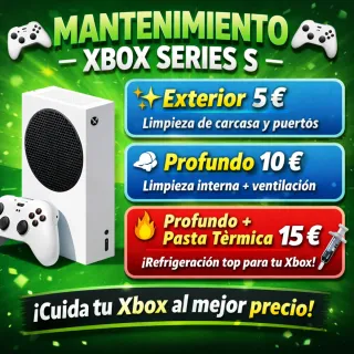 Mantenimiento de Xbox series s