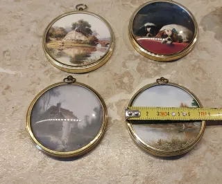 Miniature Peter Bates - Paesaggi e Ritratti