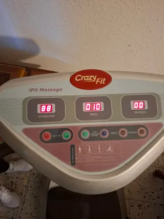 Plataforma Vibratoria Crazyfit Massage