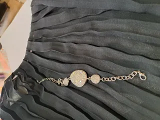 Pulsera de plata con circonitas