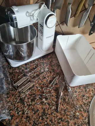 Batidora Amasadora Acero Inoxidable