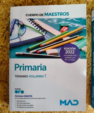Temario oposiciones Primaria