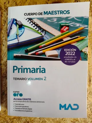 Temario oposiciones Primaria