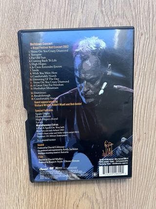 DVD David Gilmour In Concert