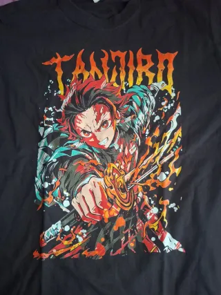 Camiseta Demon Slayer Talla L