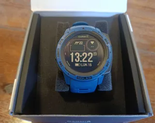 Reloj Garmin Instinct Solar Azul
