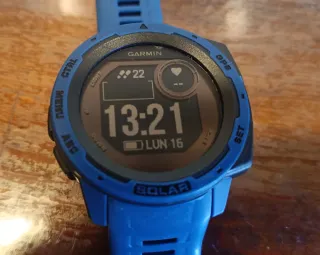 Reloj Garmin Instinct Solar Azul