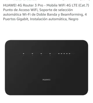 Router Huawei B535 4G+ Cat7 e amplificatore 4G