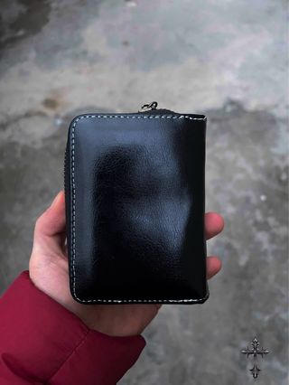 Portafoglio donna in pelle nero