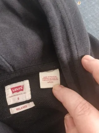 Sudadera Levi's Negra Talla S