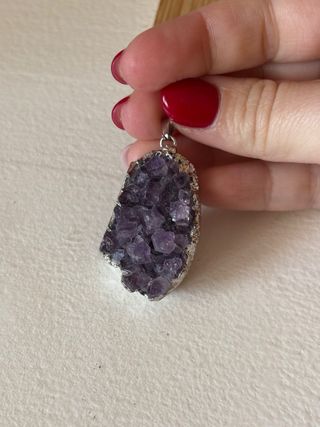 Colgante Drusa Amatista