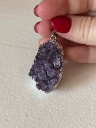 Colgante Drusa Amatista