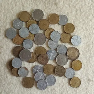 45 Monedas Antiguas Fco. Franco