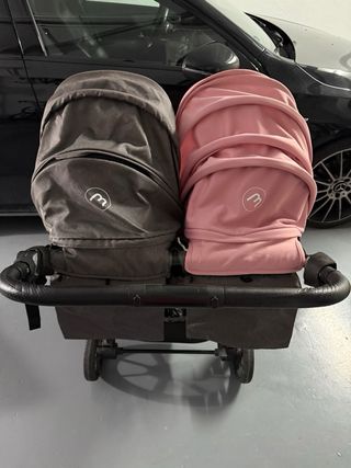 Carrito Gemelar Mnonster Easy Twin 4