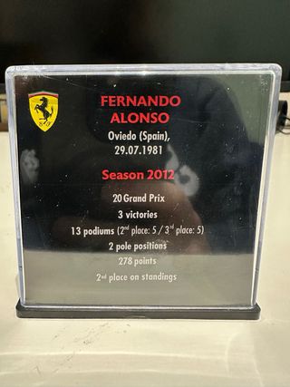 Casco Fernando Alonso - 2012