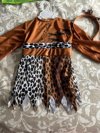 Disfraz troglodita 0-6 meses