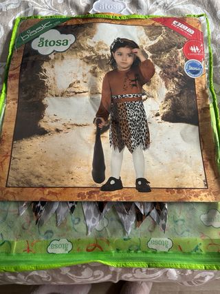 Disfraz troglodita 0-6 meses