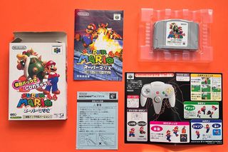 Super Mario 64 shindou pack nintendo 64 jap