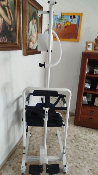 Grúa abatible para silla de hierro