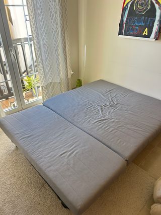 Sofá Cama Beige Ikea