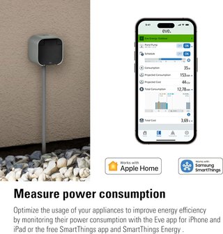 Eve Energy Enchufe inteligente para exteriores
