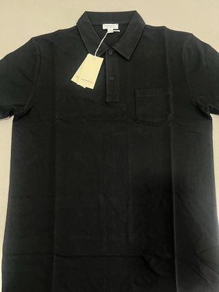 Polo Sunspel Riviera M Preto