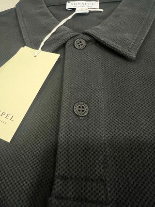 Polo Sunspel Riviera M Preto