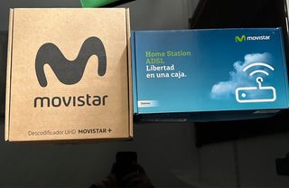 Descodificador UHD Movistar+ sin estrenar