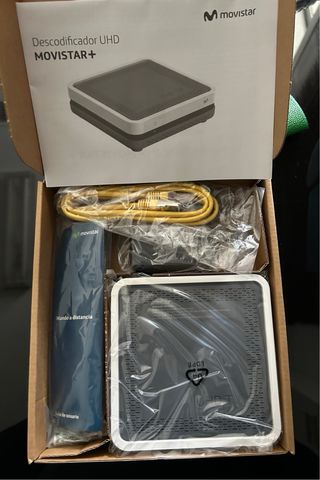 Descodificador UHD Movistar+ sin estrenar