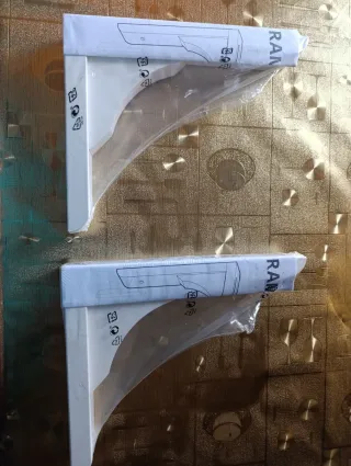 Soportes Balda Ikea Blancos