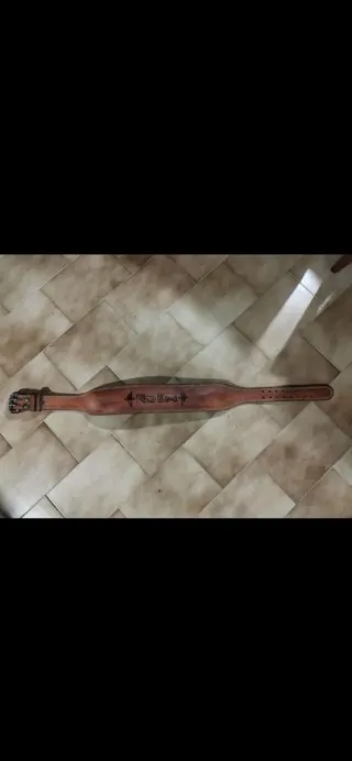 Cintura Bodybuilding in pelle