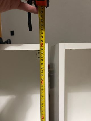 Pack muebles y estanterías colgantes blanco brillo