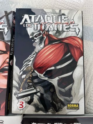 Mangas ataque a los titanes