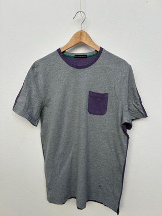 Camiseta Purificación Garcia Gris/Morado Talla XL