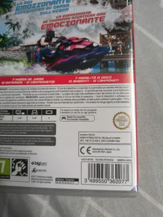 Aqua Moto Racing Utopia Switch Precintado